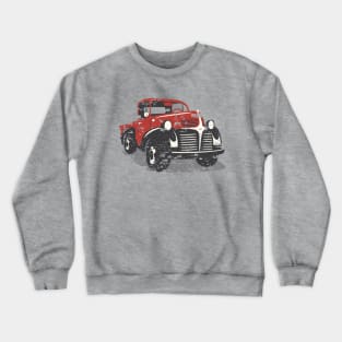 Distressed Pickup Crewneck Sweatshirt